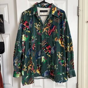 Christopher New Soho London Fine Wale Corduroy 100% cotton Size Large